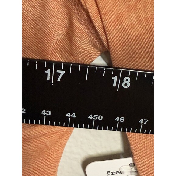 NWT Free People Brushed Apricot Bell Sleeve Crop Top Women's Sz M Boho‎ Feather - Picture 13 of 14